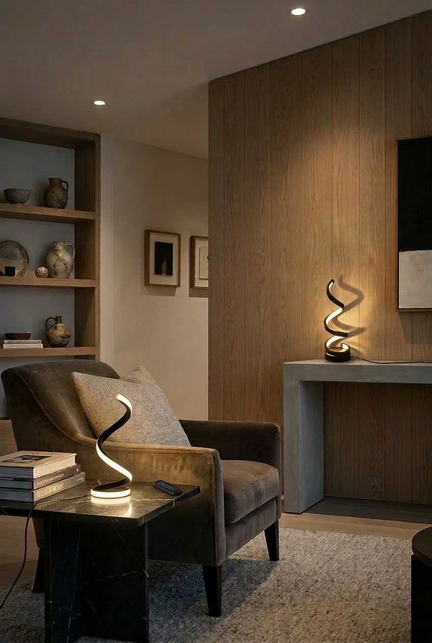 The Aurelian collection dimmable lamp