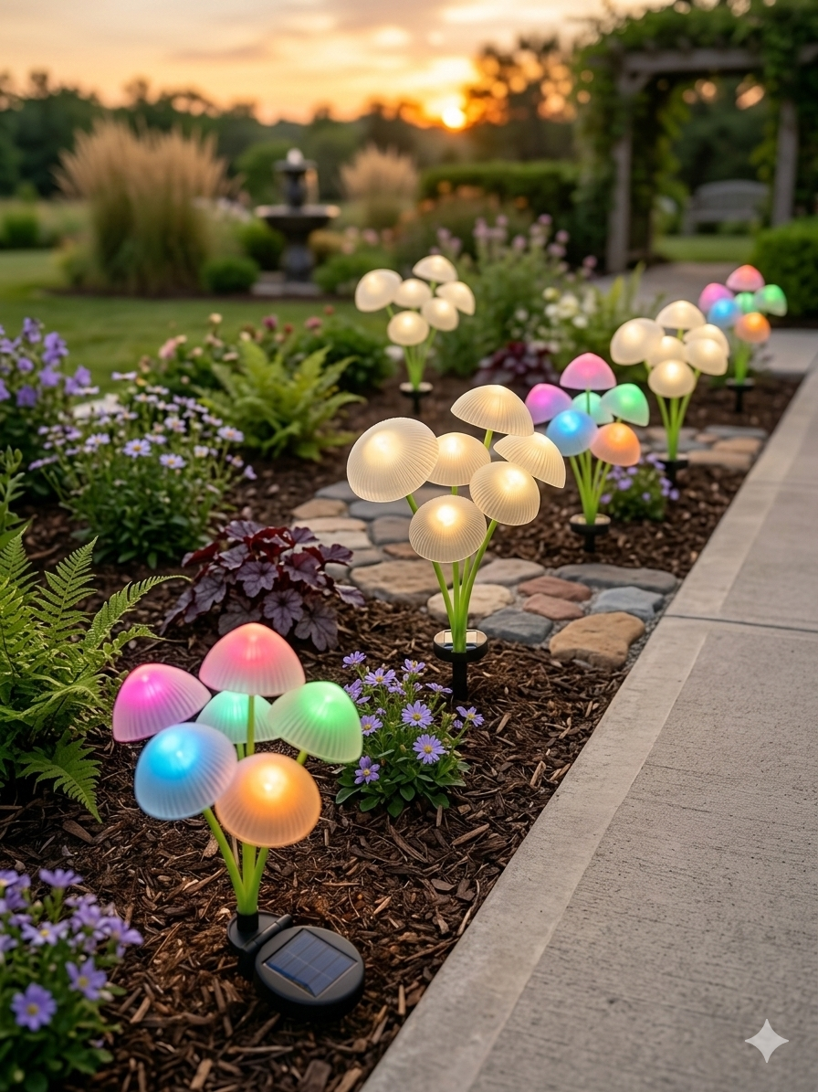 The Lucent Meadow Mushroom Lights