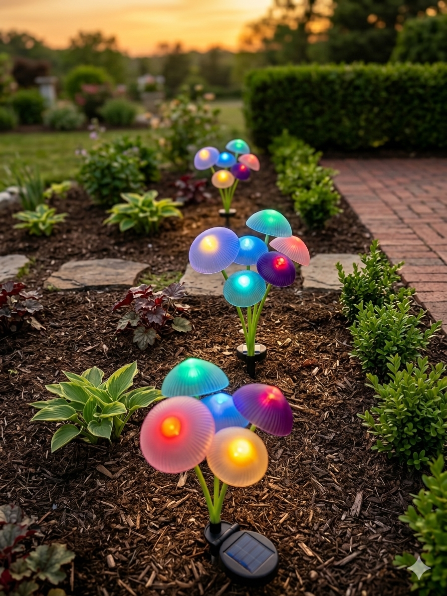 The Lucent Meadow Mushroom Lights