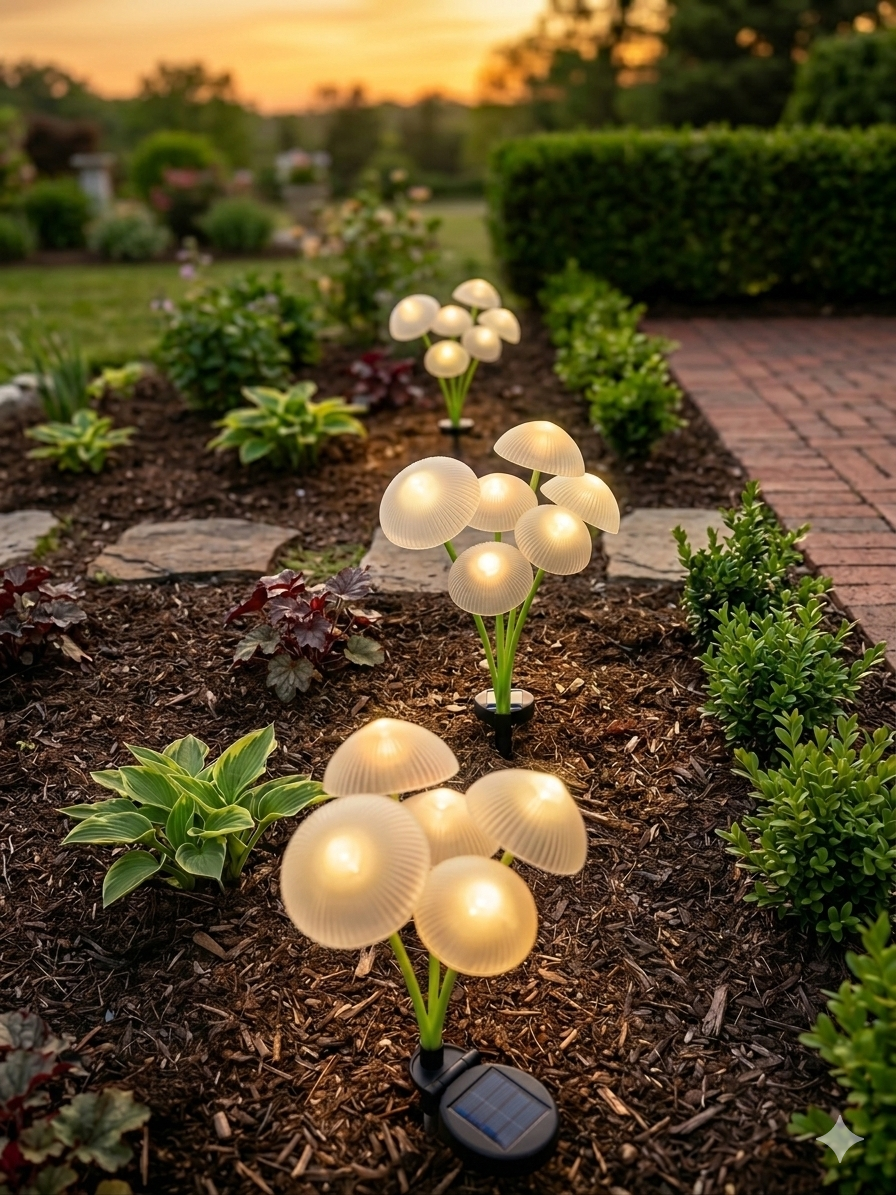 The Lucent Meadow Mushroom Lights