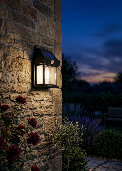 Solar Outdoor LED Wall Light