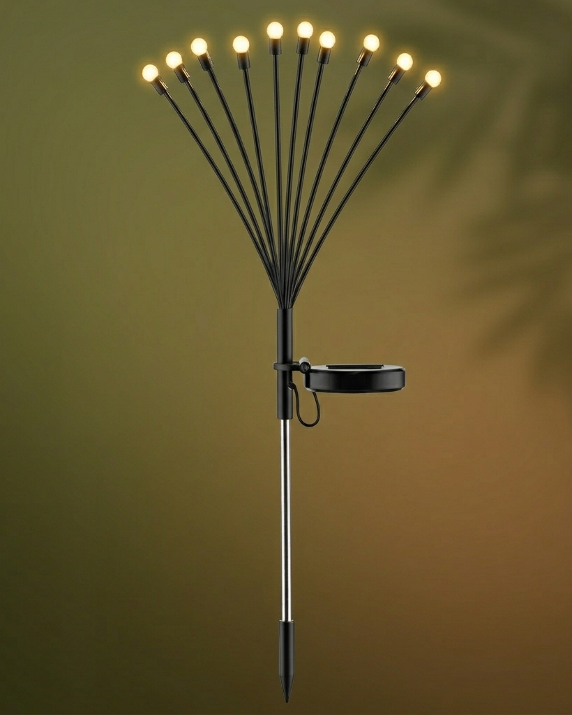 Solar Powered Garden Firefly Lights